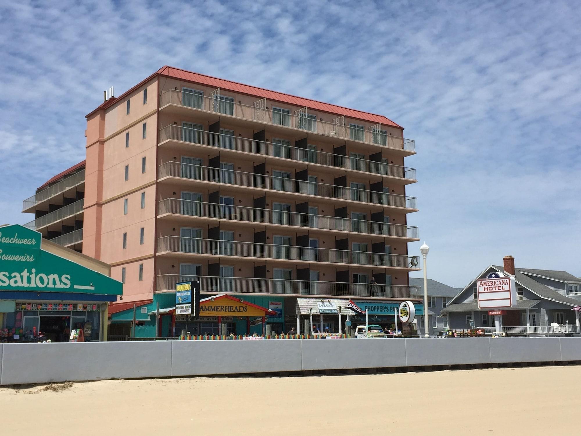 Americana Hotel Boardwalk Ocean City Esterno foto