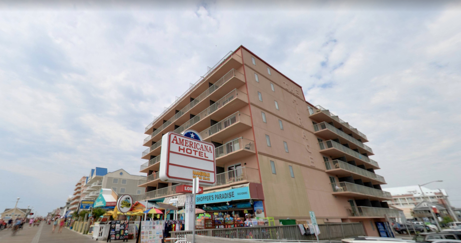 Americana Hotel Boardwalk Ocean City Esterno foto